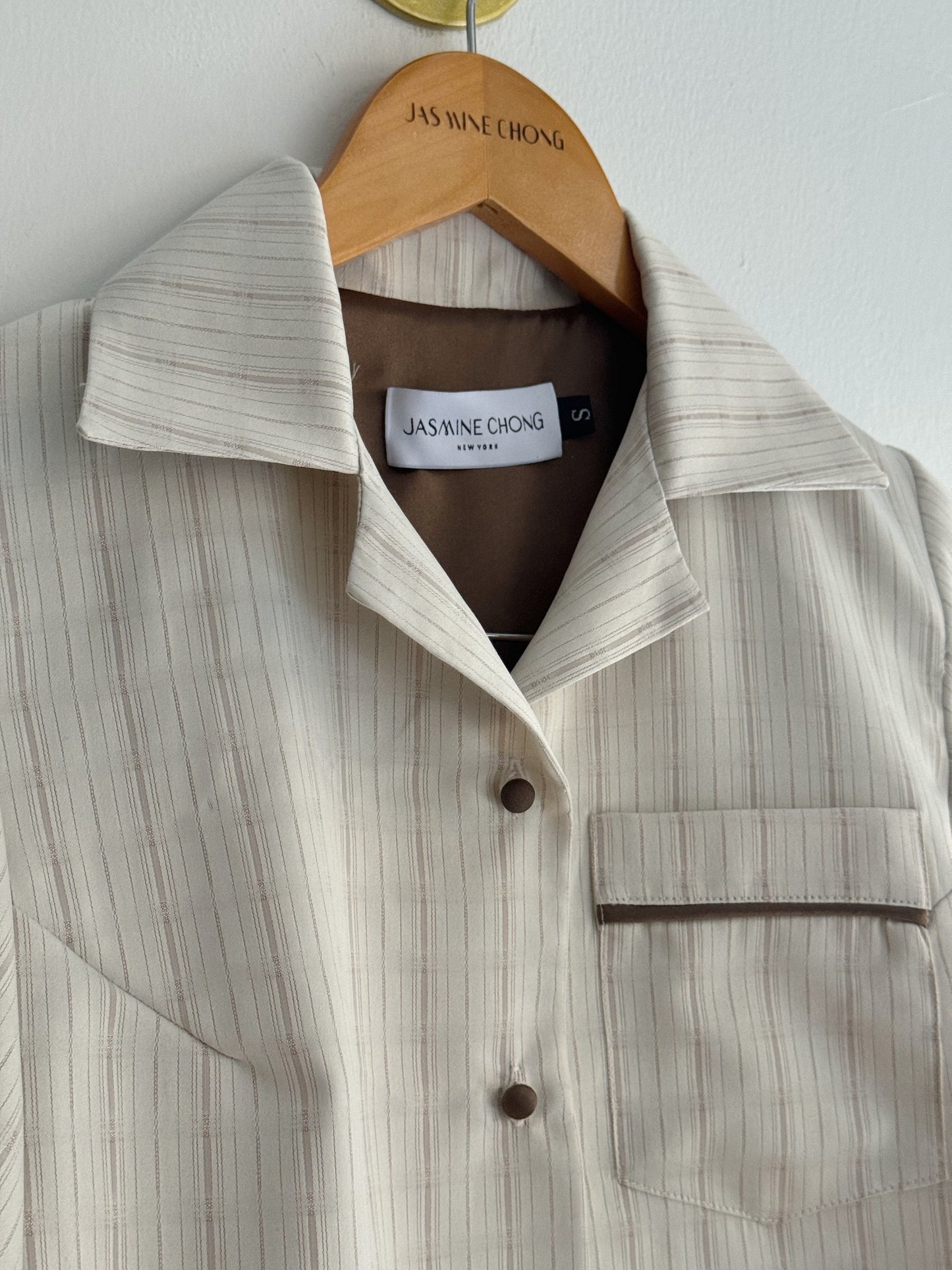 Dune Pinstripe Cabana Shirt