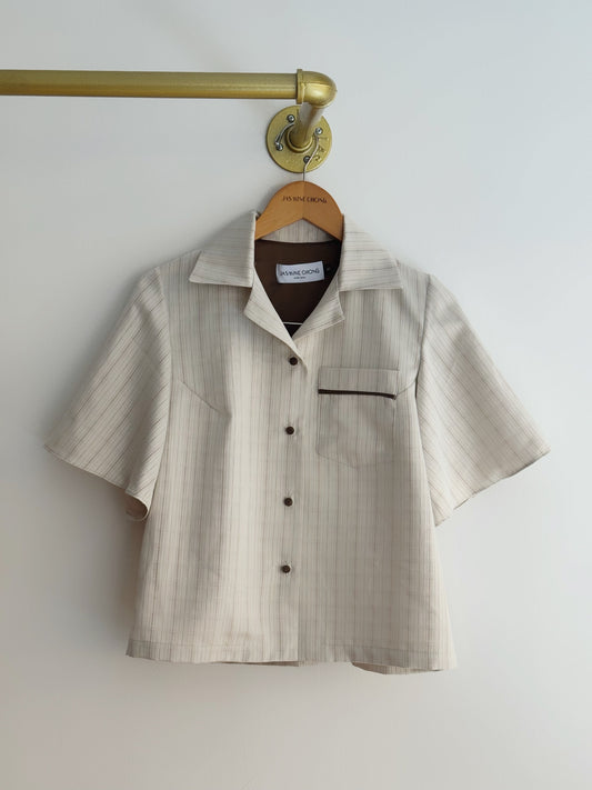 Dune Pinstripe Cabana Shirt