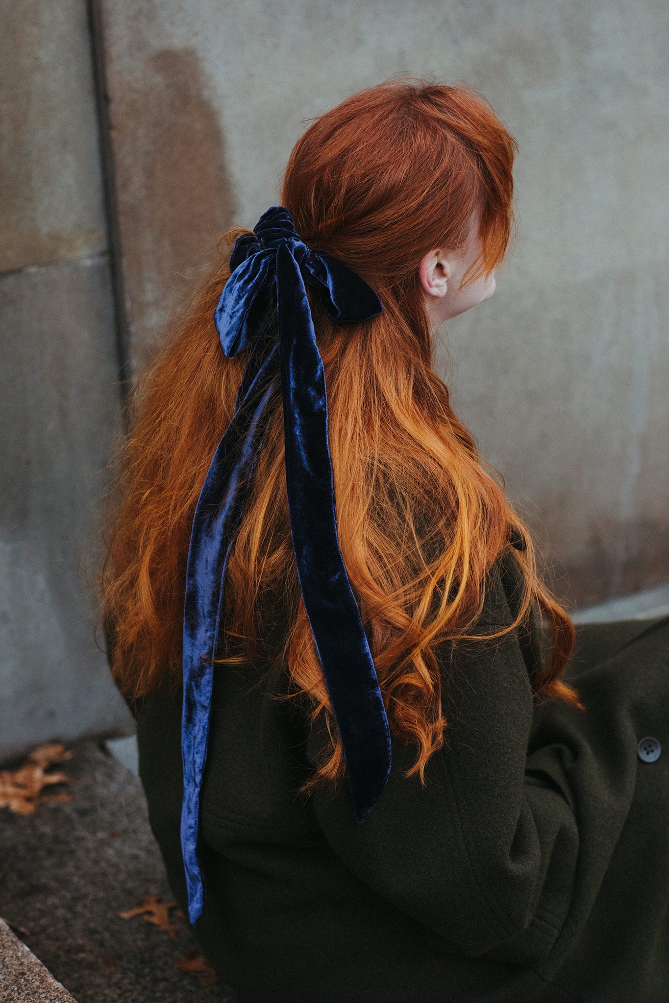 Bow Velvet Scrunchies