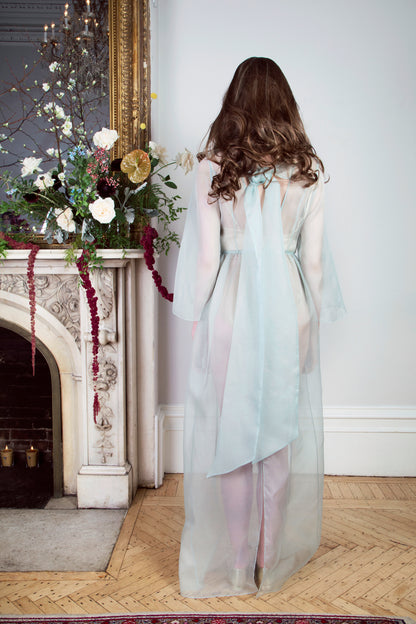 Silk Sheer Gown Women's Formal Wear
