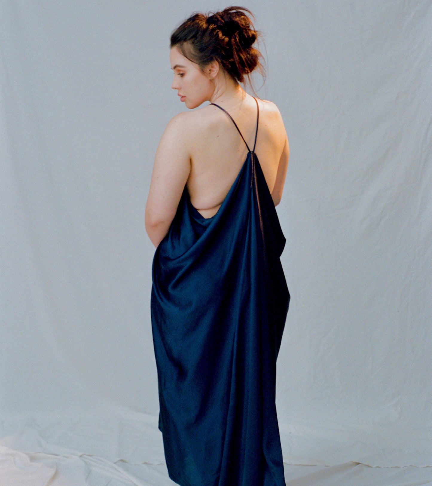 Botanist Silk Charmeuse Dress
