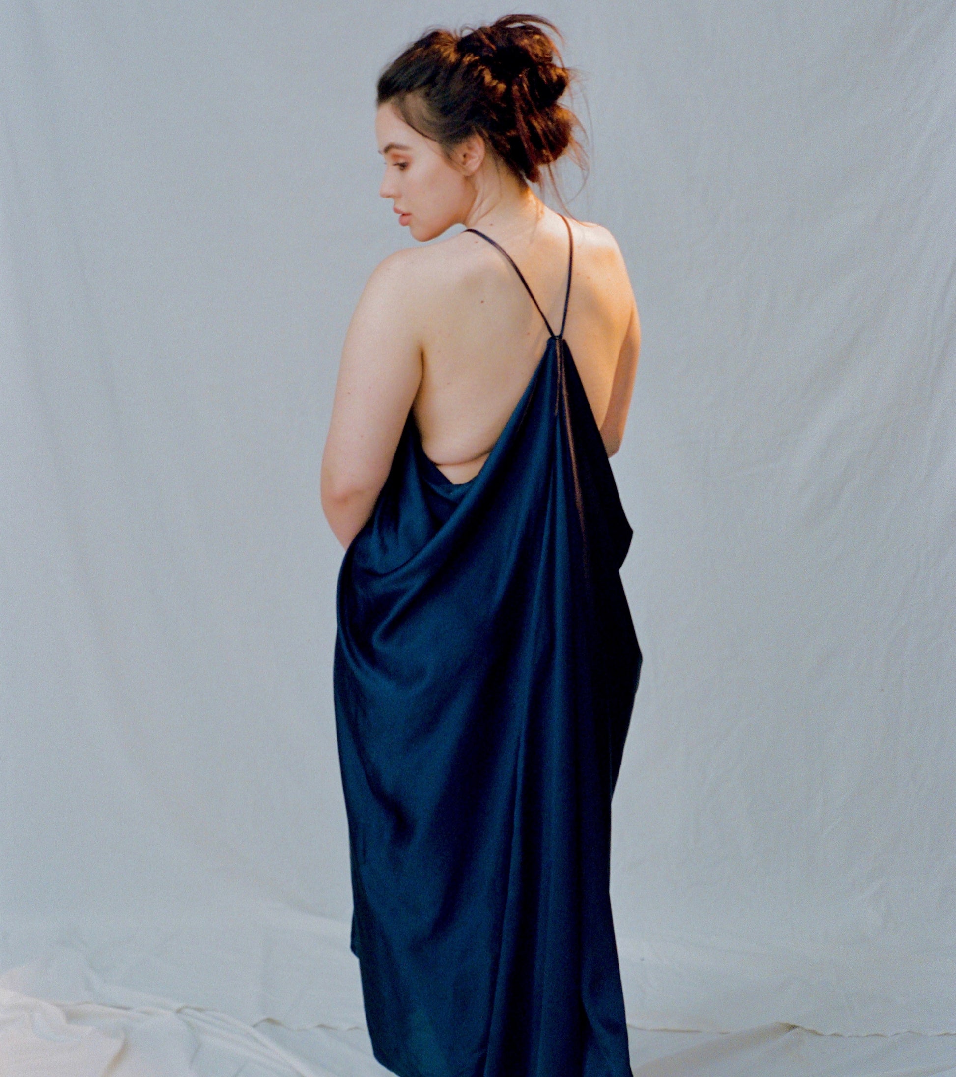 Botanist Silk Charmeuse Dress