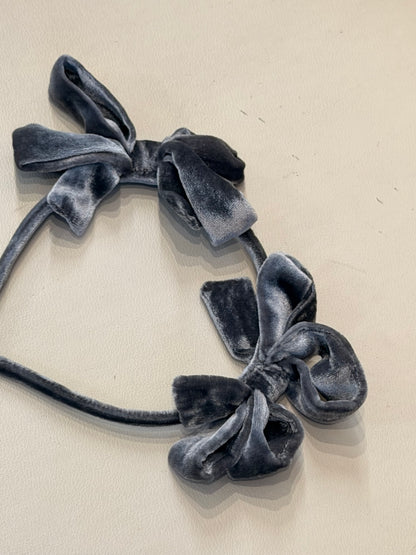 Alouette Double Bow Headband (more colors available)