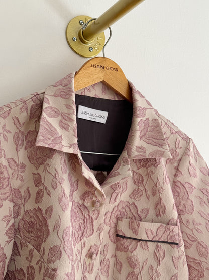 Lavender Rose Cabana Shirt