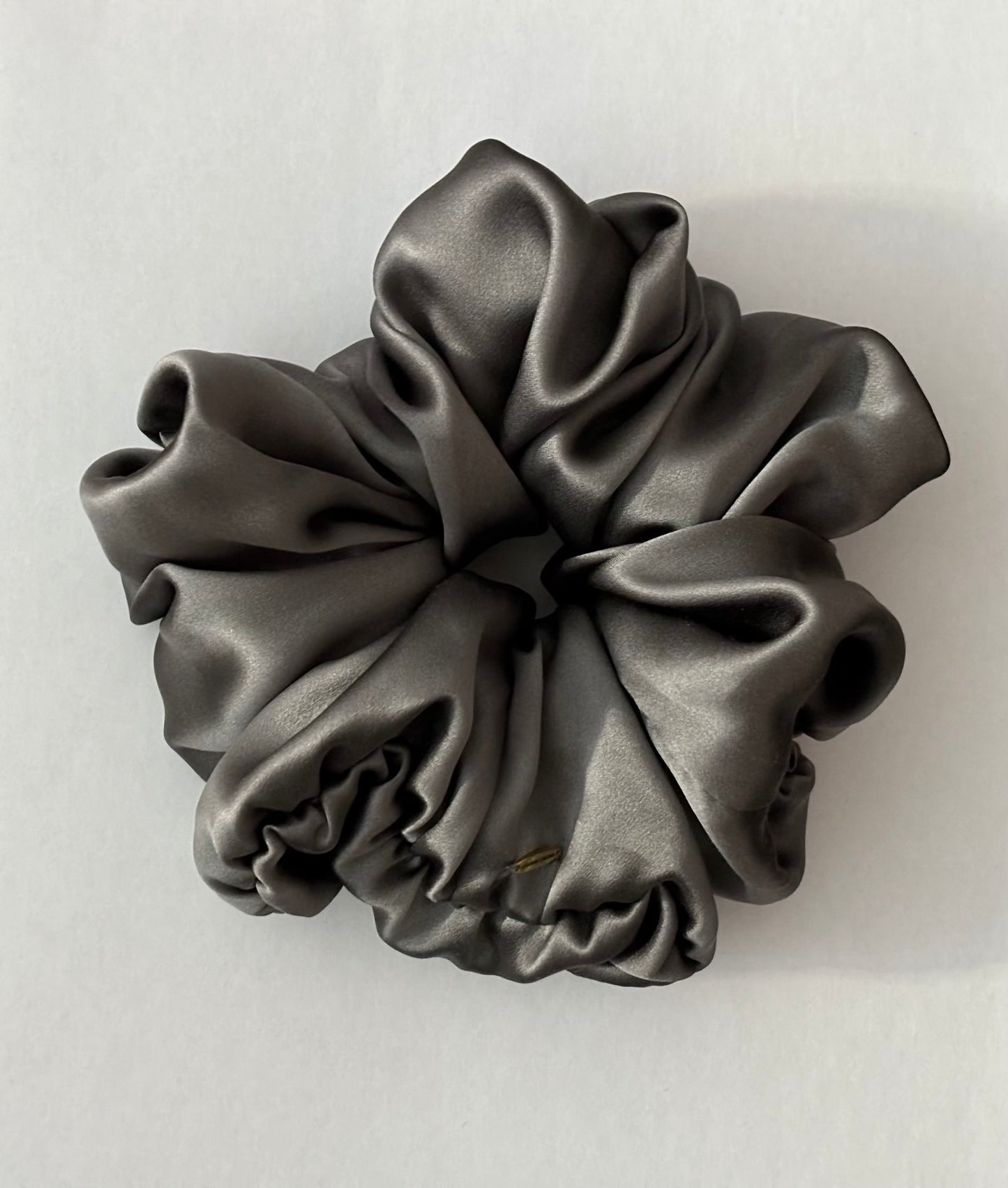 Mallow Scrunchie in Silk Charmeuse
