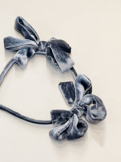 Alouette Double Bow Headband (more colors available)