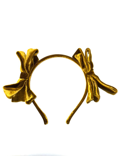 Alouette Double Bow Headband (more colors available)