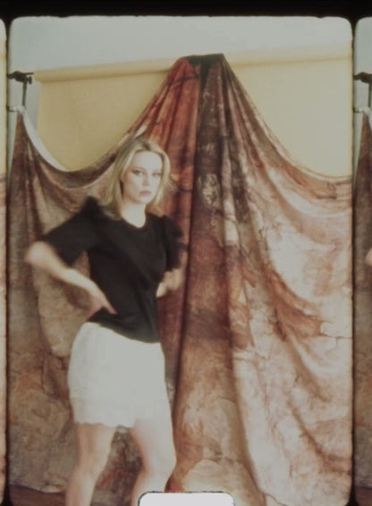 Karen Double Bow T-Shirt in Silk Jersey