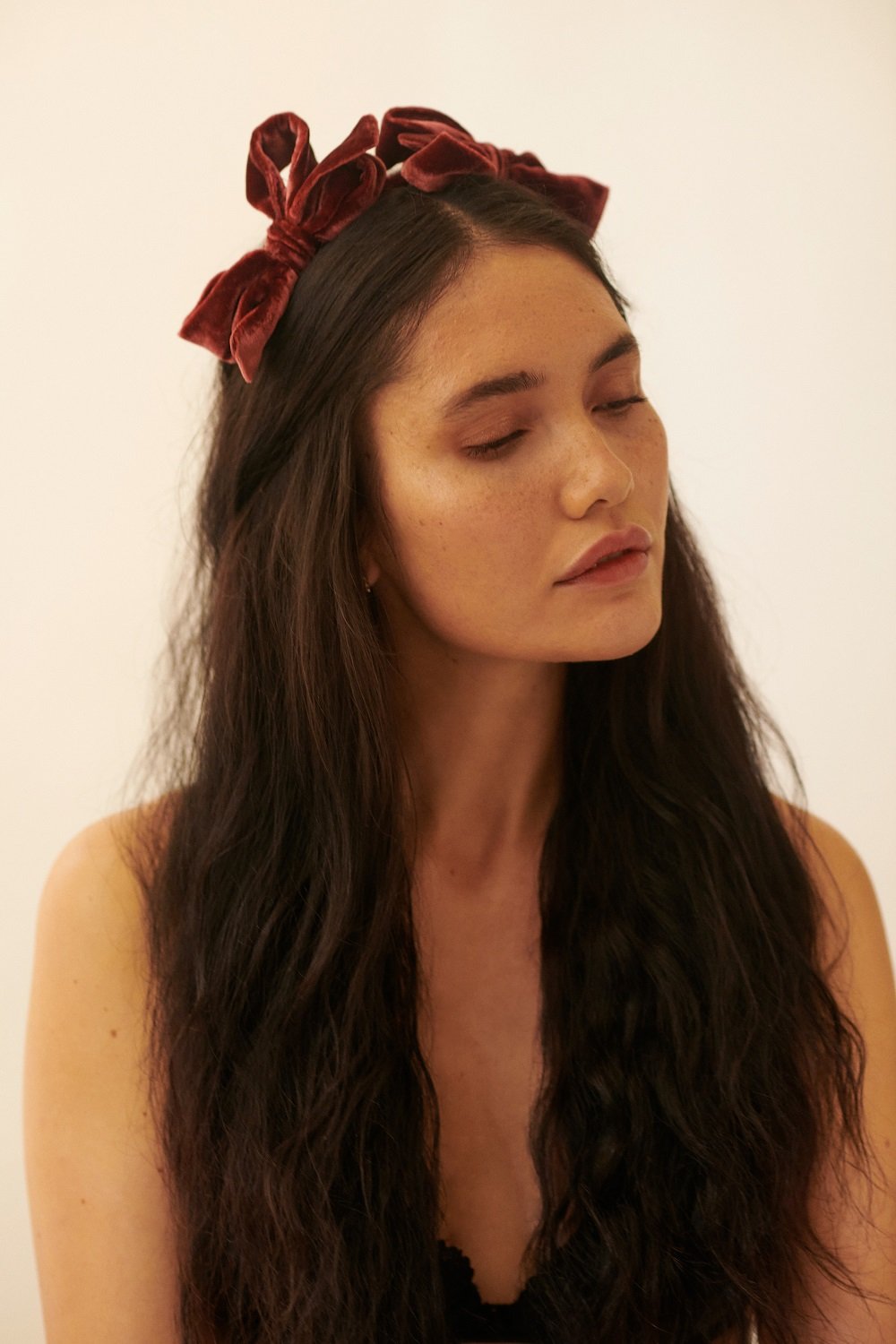 Alouette Double Bow Headband (more colors available)