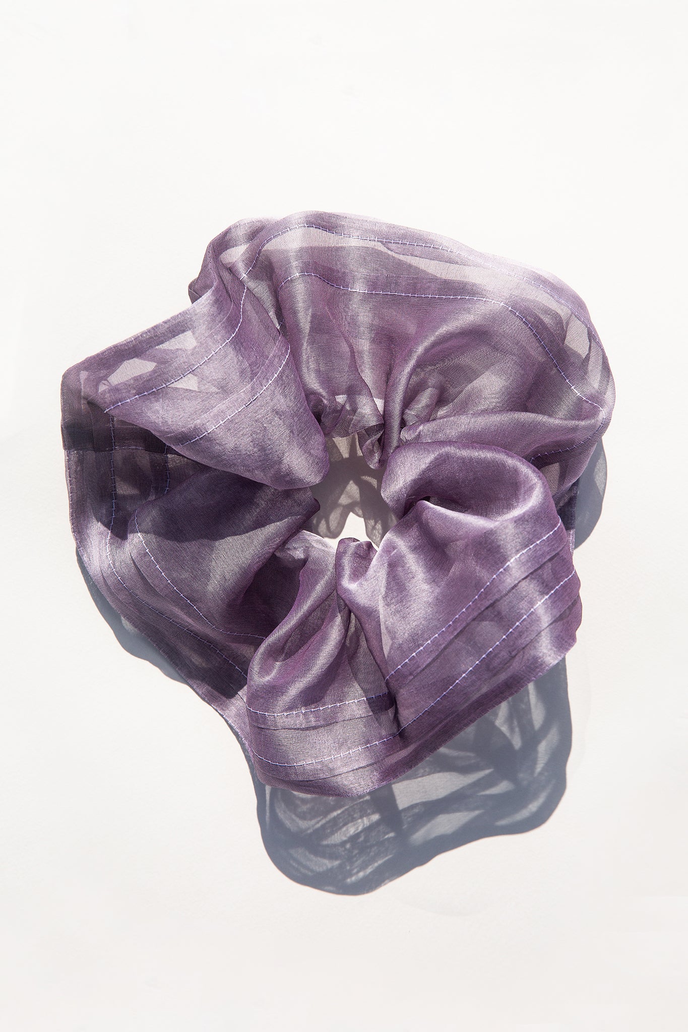 oversized 100% silk scrunchie