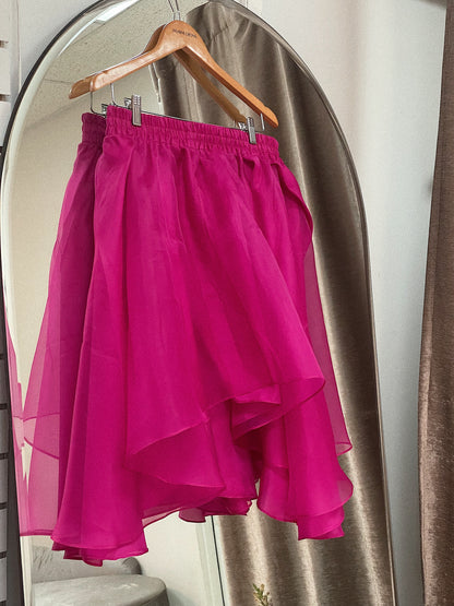 Freesia Silk Organza Skirt